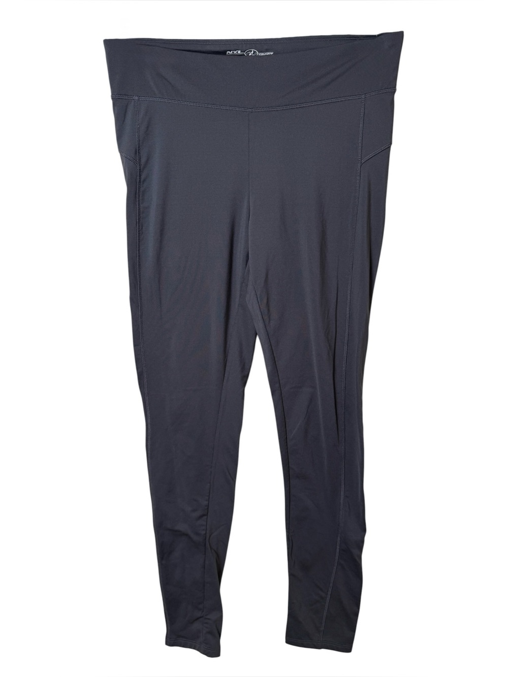 N.Y.L. Sport Large Black High-Rise Performance Leggings